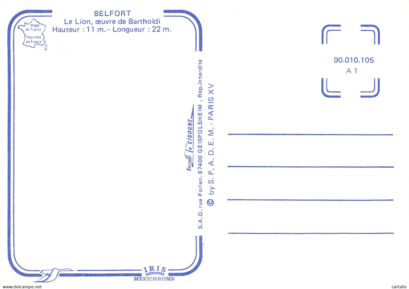 90-BELFORT-N°3802-C/0395 - Belfort - Ville