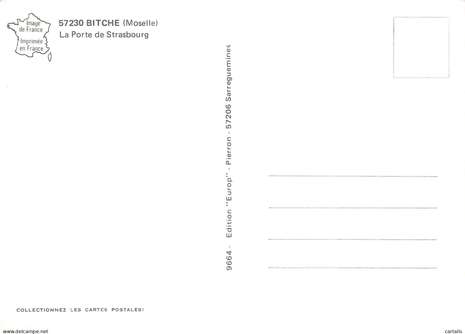 57-BITCHE-N°3802-C/0327 - Bitche