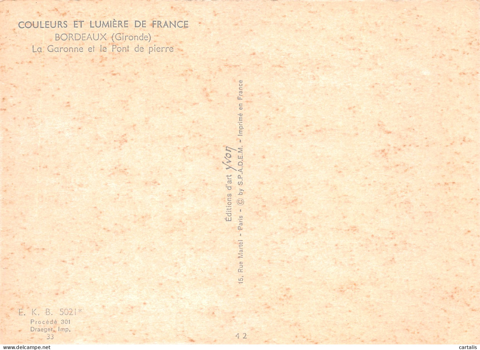 33-BORDEAUX-N°3802-B/0377 - Bordeaux