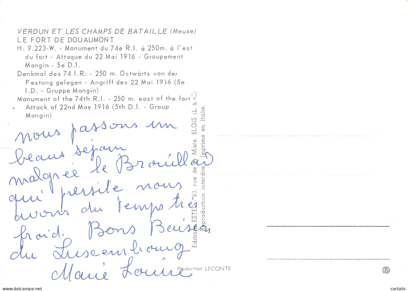 55-DOUAUMONT-N°3802-B/0363 - Douaumont