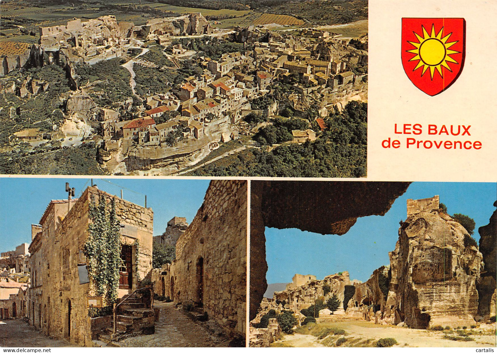 13-LES BAUX-N°3802-B/0313 - Les-Baux-de-Provence