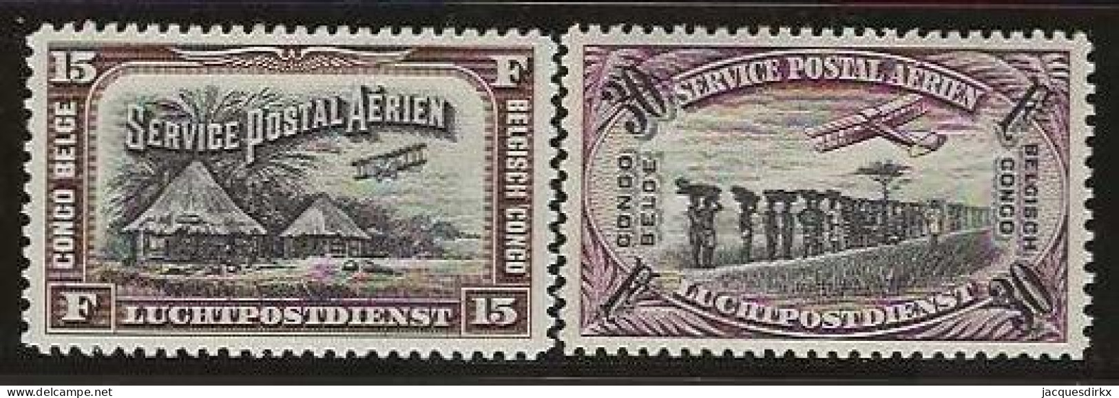 Congo   .   OBP    .      PA 5/6    .    **          .  Postfris  .   /   .   Neuf Avec Gomme Et SANS Charnière - Unused Stamps