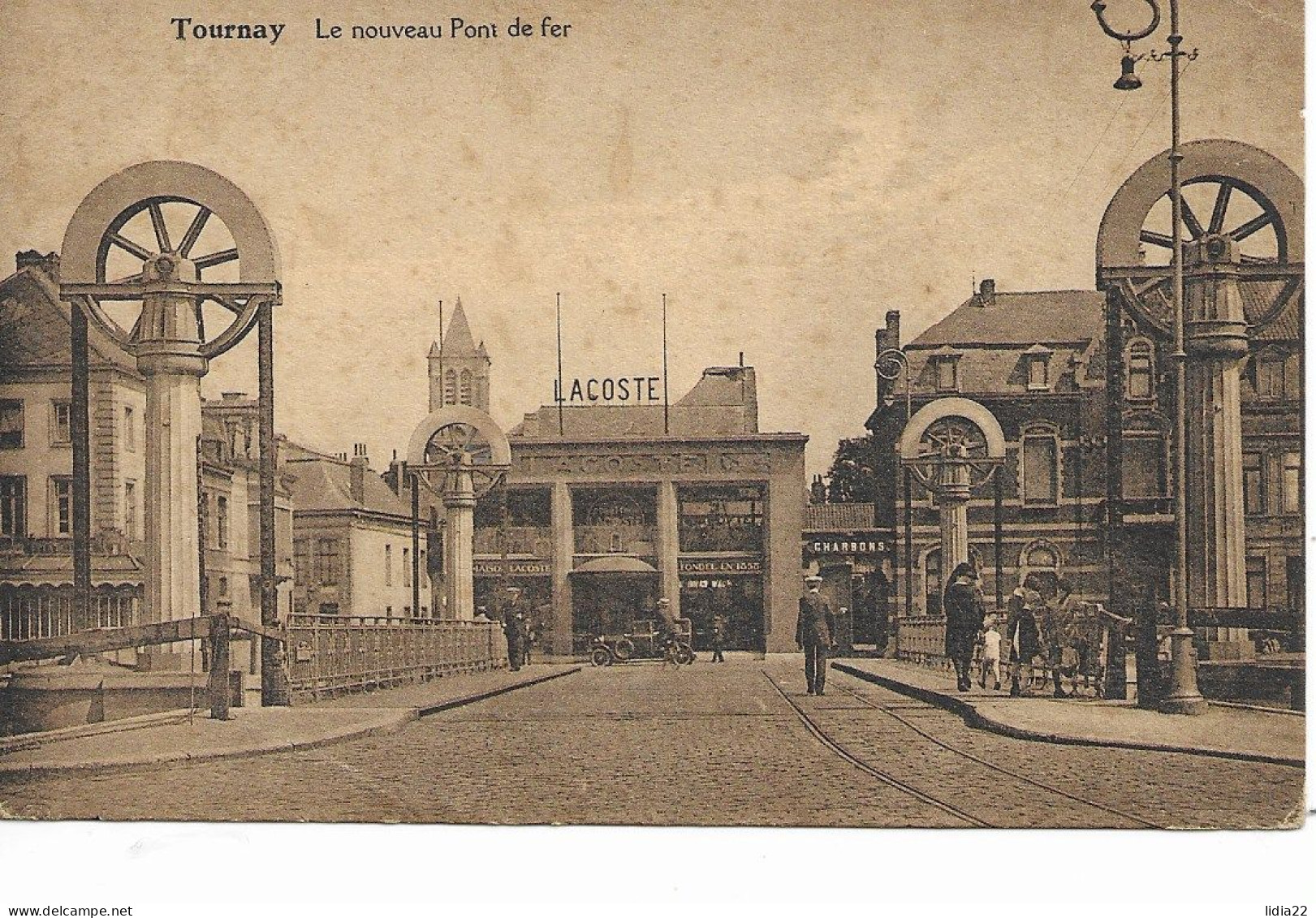 Tournai Le Nouveau Pont  De Fer 1927 - Tournai