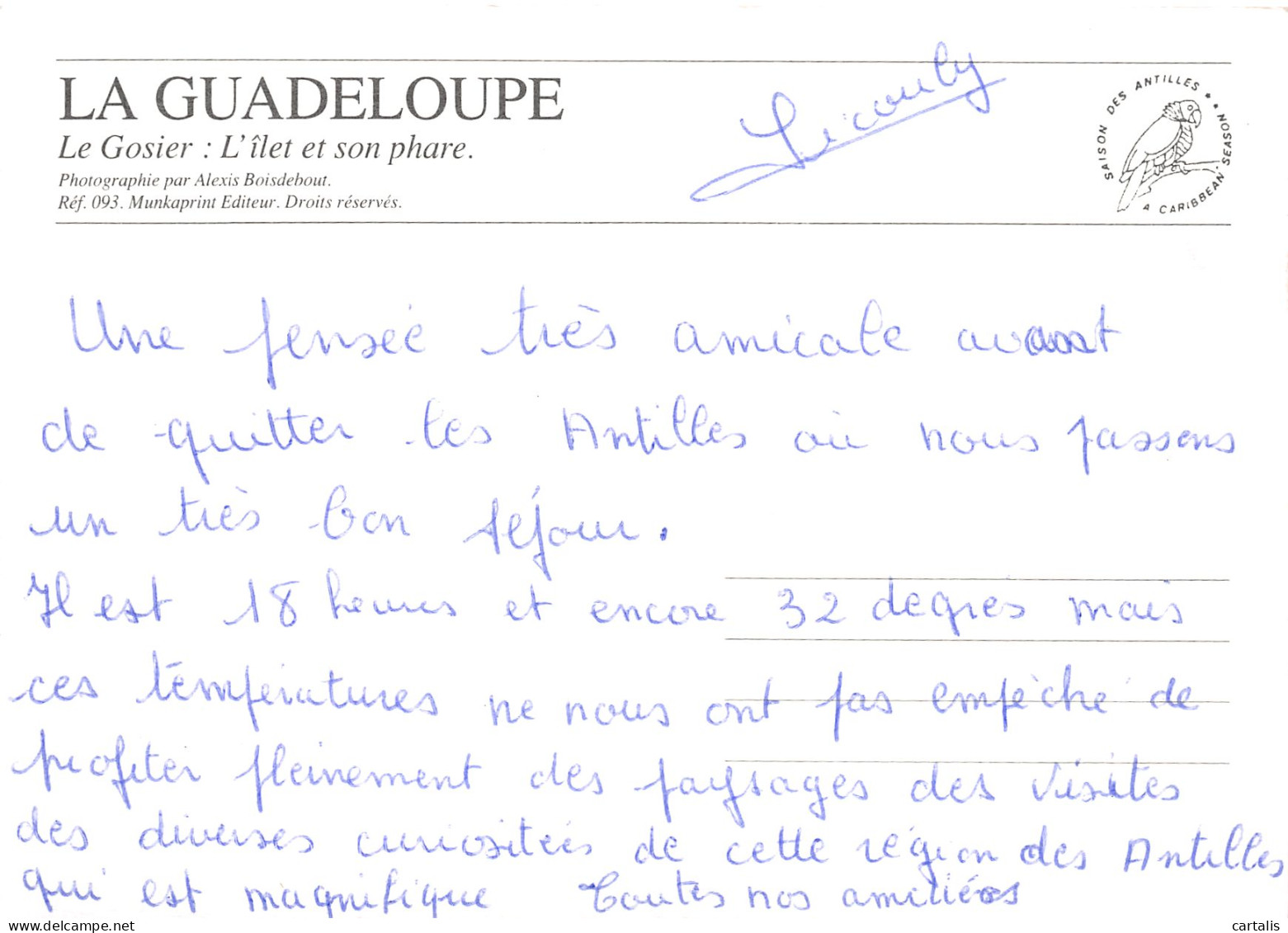 971-GUADELOUPE LE GOSIER-N°3803-A/0241 - Other & Unclassified