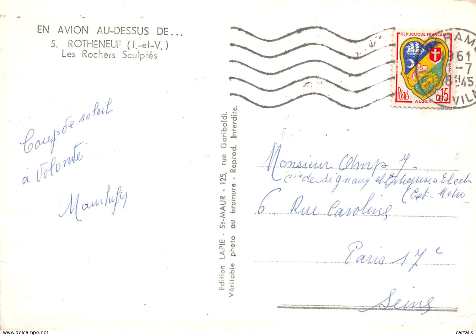 35-ROTHENEUF-N°3803-A/0099 - Rotheneuf