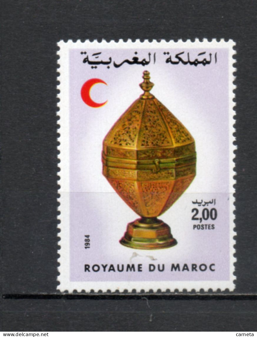 MAROC N°  971   NEUF SANS CHARNIERE  COTE  1.10€    CROISSANT ROUGE - Marokko (1956-...)