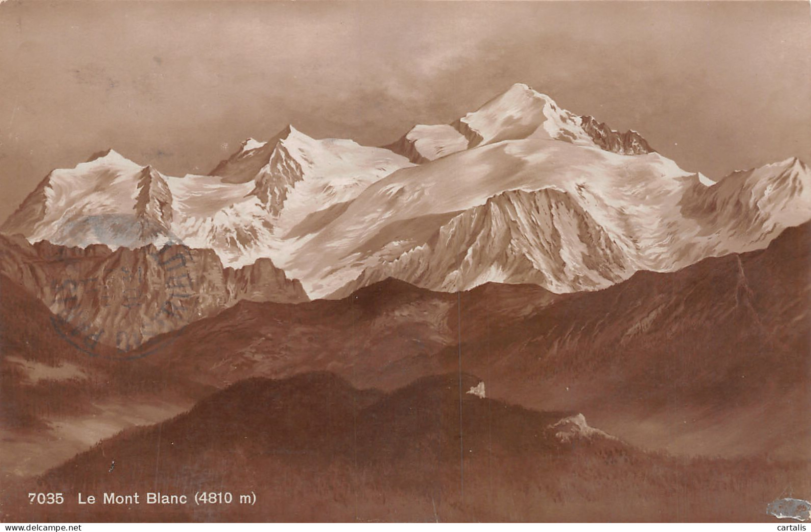 74-LE MONT BLANC-N°3802-E/0191 - Altri & Non Classificati