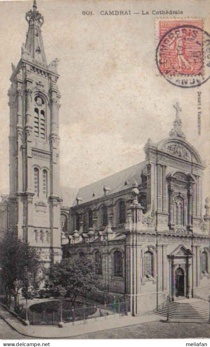 M020 - CP CAMBRAI - LA CATHEDRALE - Cambrai