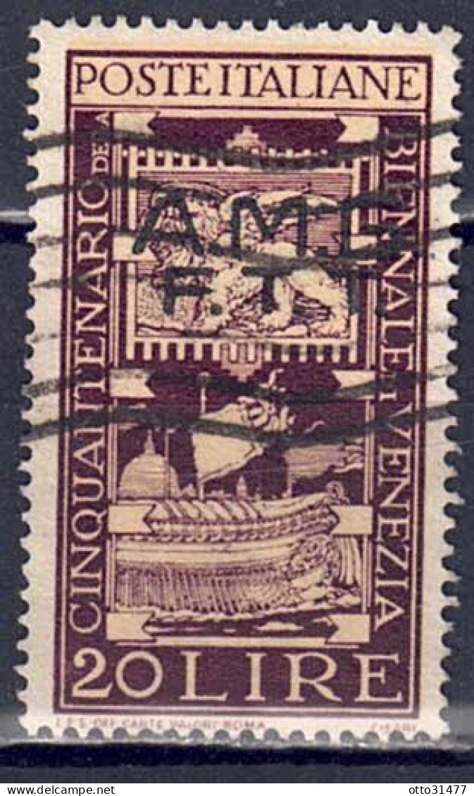 Italien / Triest Zone A - 1949 - Biennale, Nr. 61, Gestempelt / Used - Gebraucht