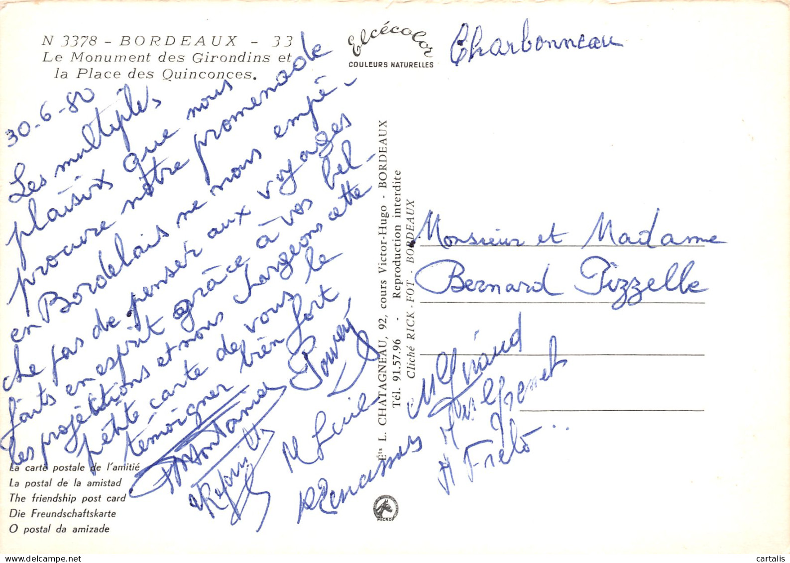 33-BORDEAUX-N°3803-D/0041 - Bordeaux