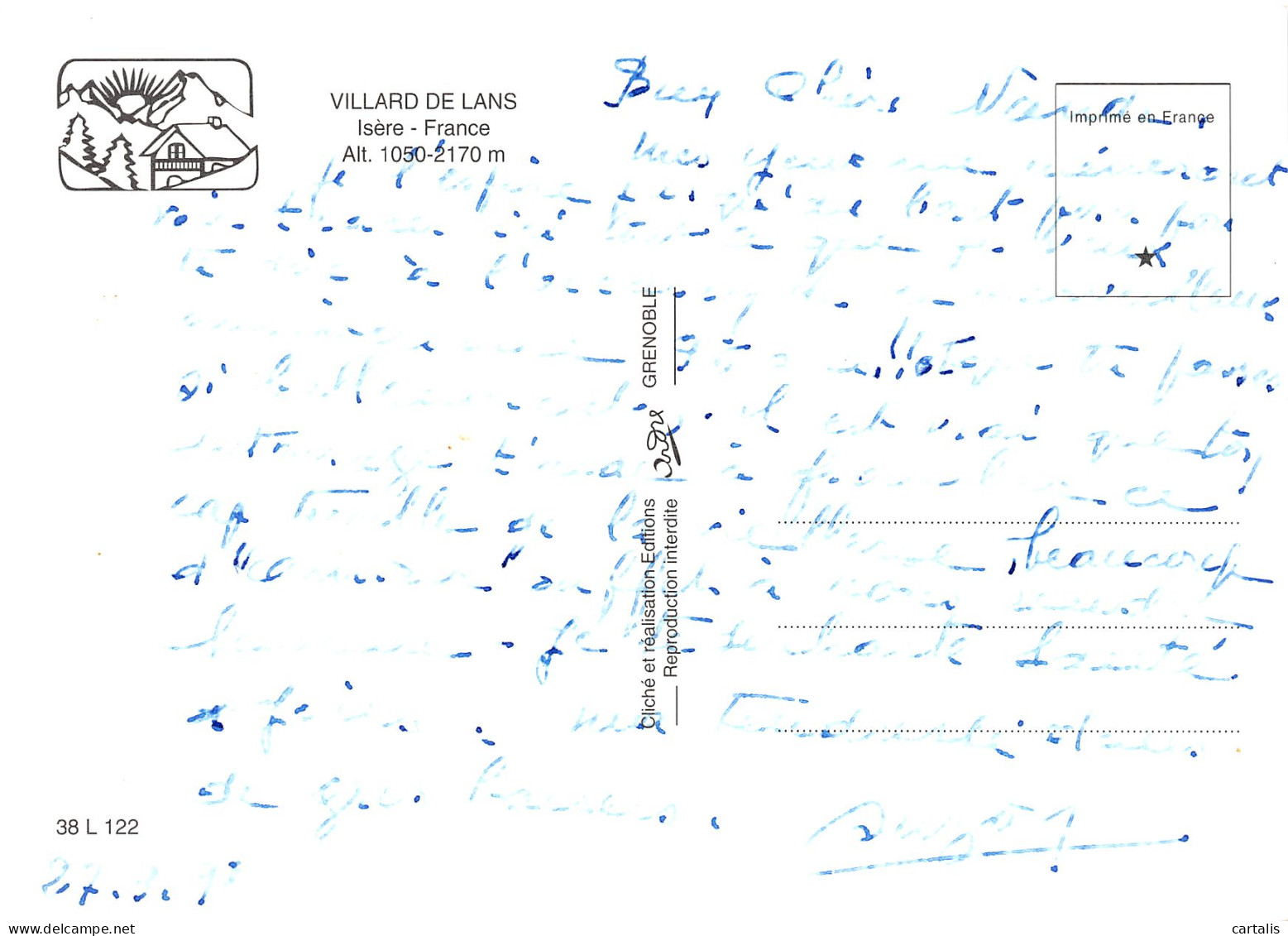 38-VILLARD DE LANS-N°3803-D/0005 - Villard-de-Lans