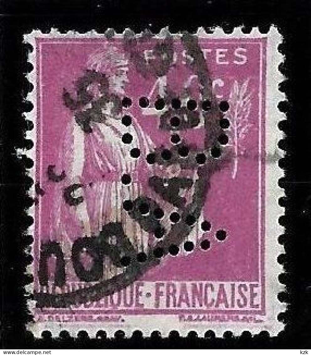 1 04	06	09	N°	281	Perforé	-	BA 13 - Used Stamps