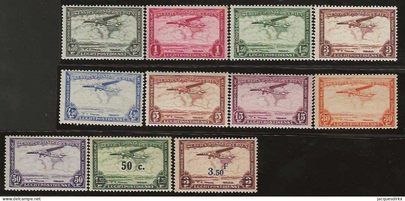 Congo   .   OBP    .      PA 7/17    .    **  (PA 7/8: *)    .  Postfris  .   /   .   Neuf Avec Gomme Et SANS Charnière - Unused Stamps