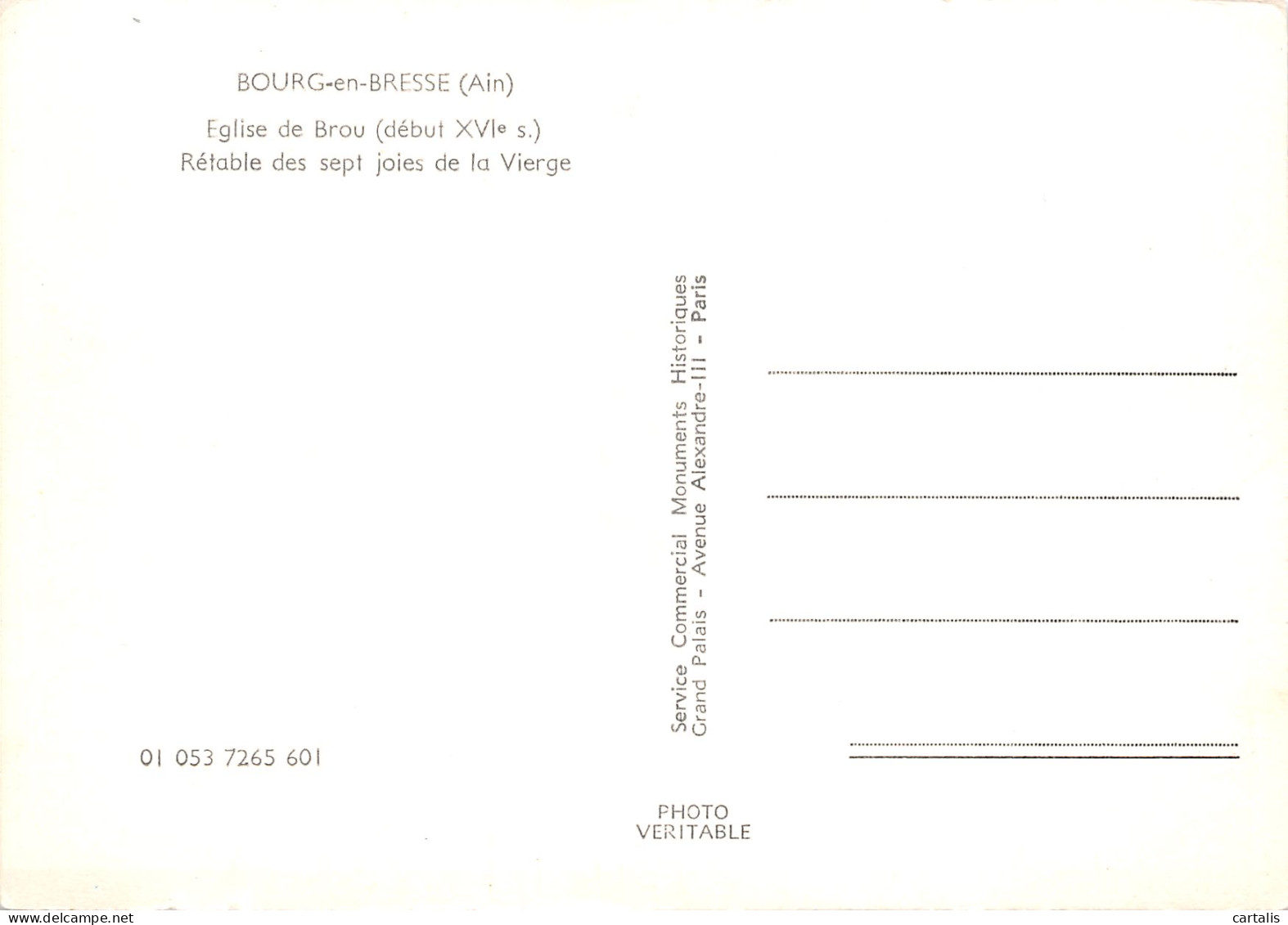 01-BOURG EN BRESSE-N°3803-C/0113 - Altri & Non Classificati