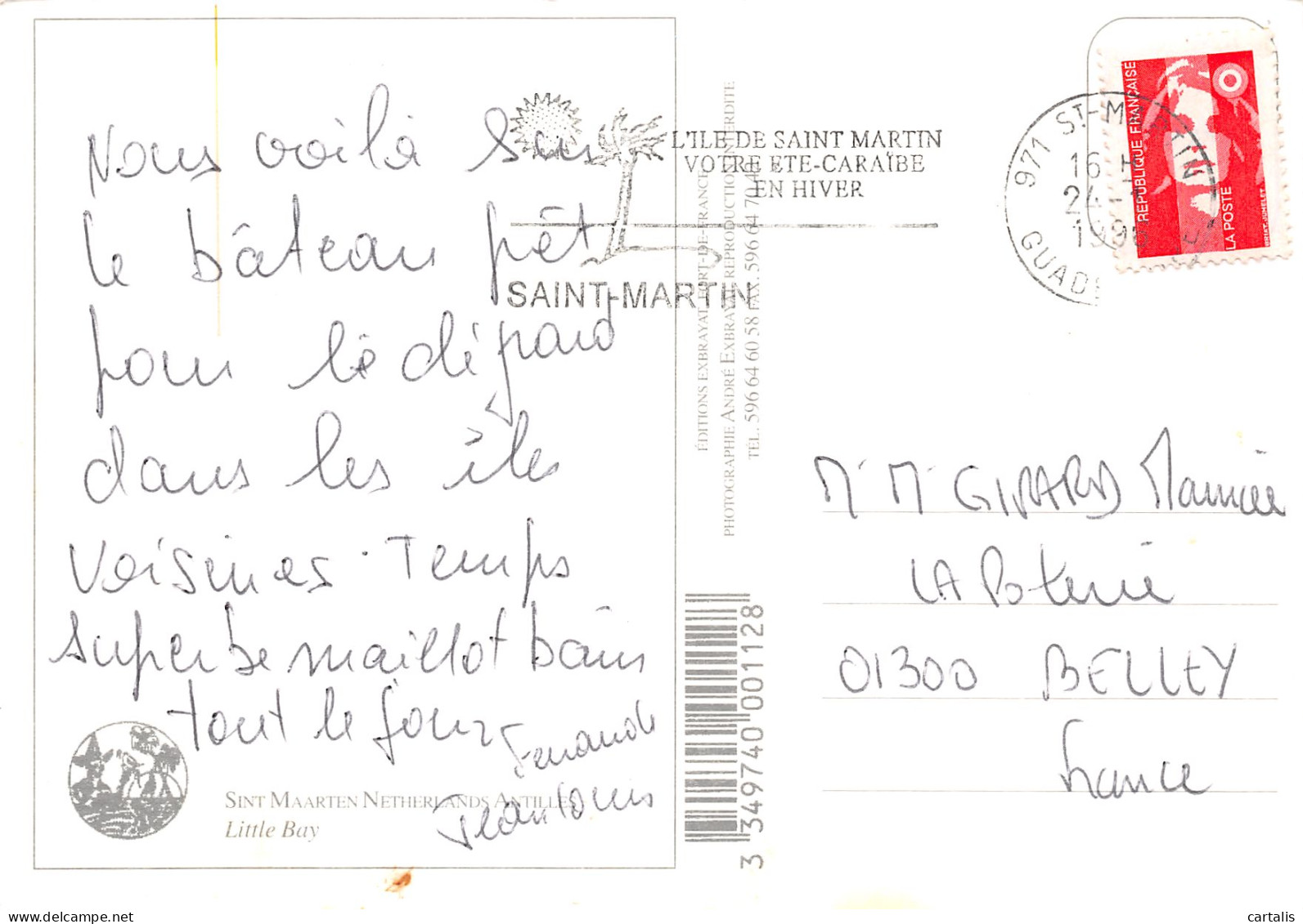 971-LES ANTILLES SAINT MARTIN-N°3803-C/0031 - Autres & Non Classés