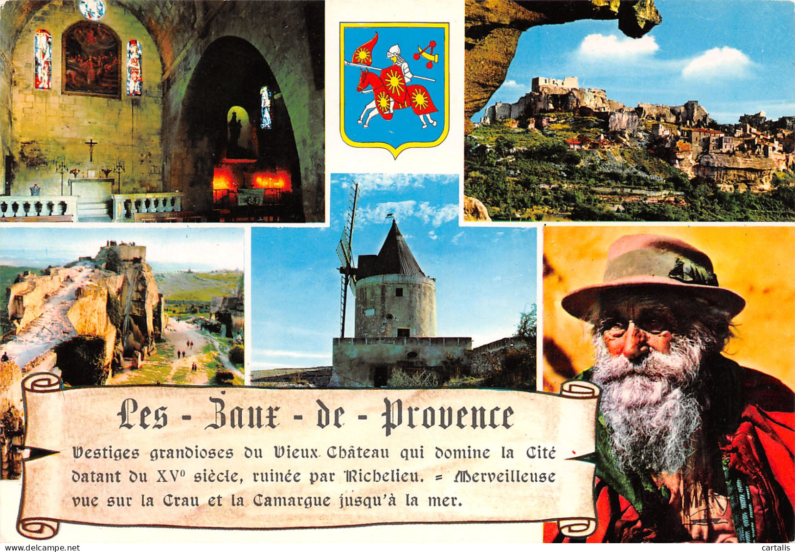 13-LES BAUX DE PROVENCE-N°3804-B/0035 - Les-Baux-de-Provence