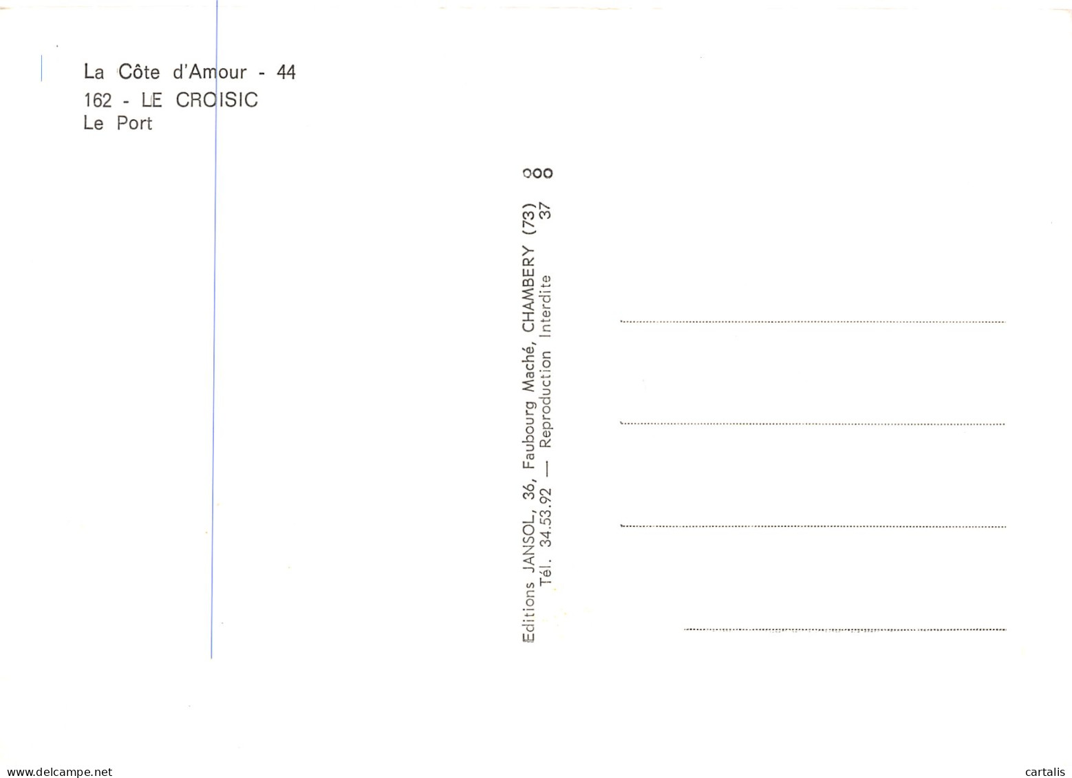 44-LE CROISIC-N°3804-A/0003 - Le Croisic