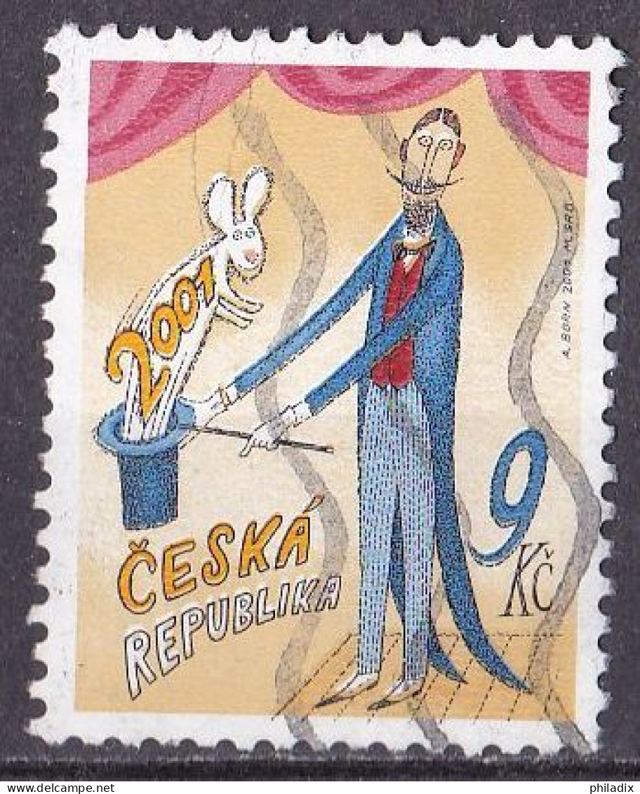 Tschechische Republik Marke Von 2001 O/used (A5-13) - Used Stamps