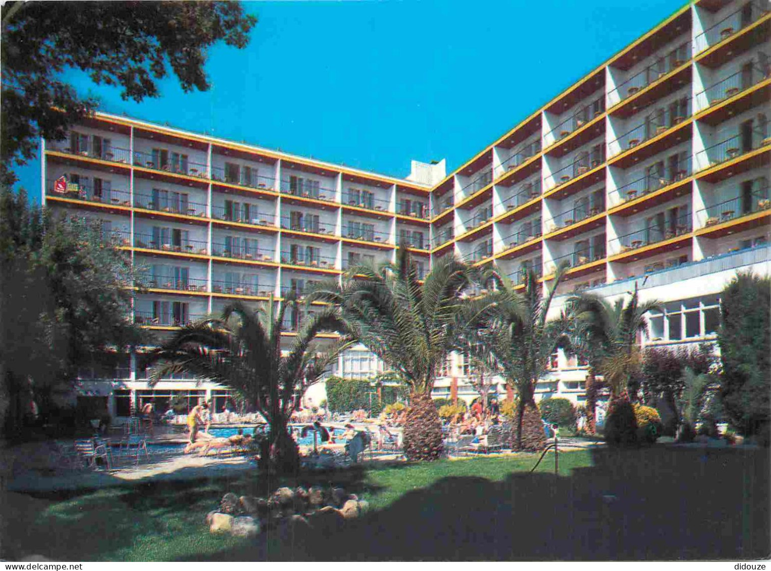 Espagne - Espana - Cataluna - Calella - Hotel Santa Fe - Immeubles - Architecture - CPM - Voir Scans Recto-Verso - Barcelona