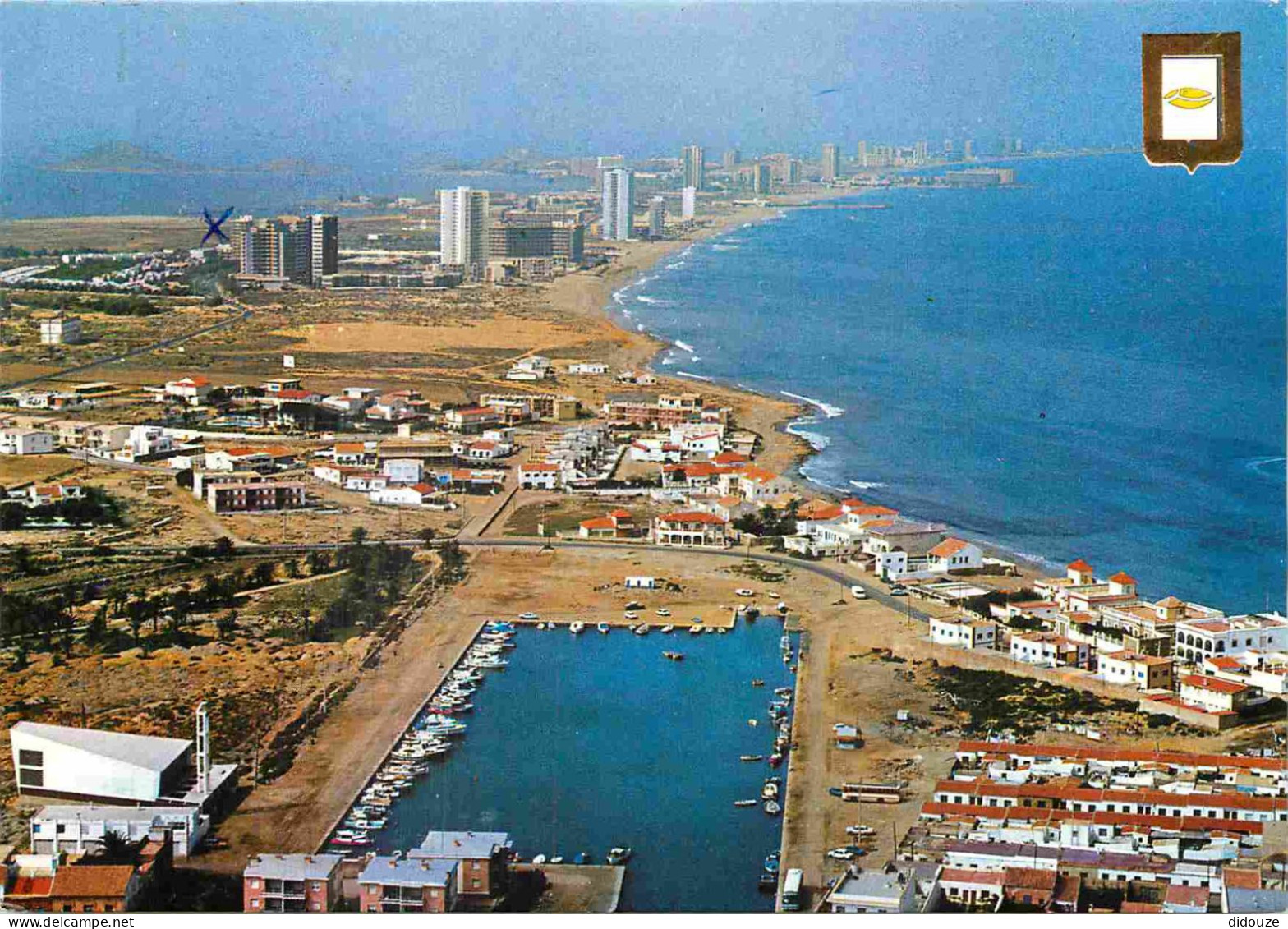 Espagne - Espana - Murcia - Cartagena - La Manga Del Mar Menor - Cabo Palos Y Nuevo - Puerto De Cabo Palos - Vista Aérea - Murcia
