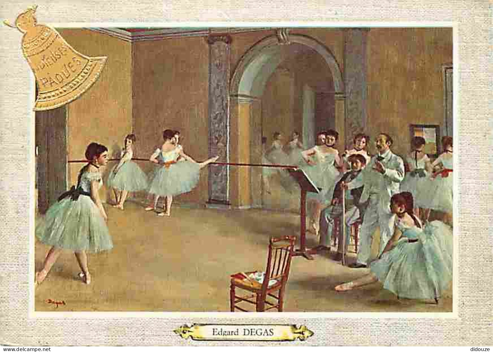 Art - Peinture - Edgar Degas - Le Foyer De La Danse à L'Opéra De La Rue Le Peletier - CPM - Voir Scans Recto-Verso - Paintings