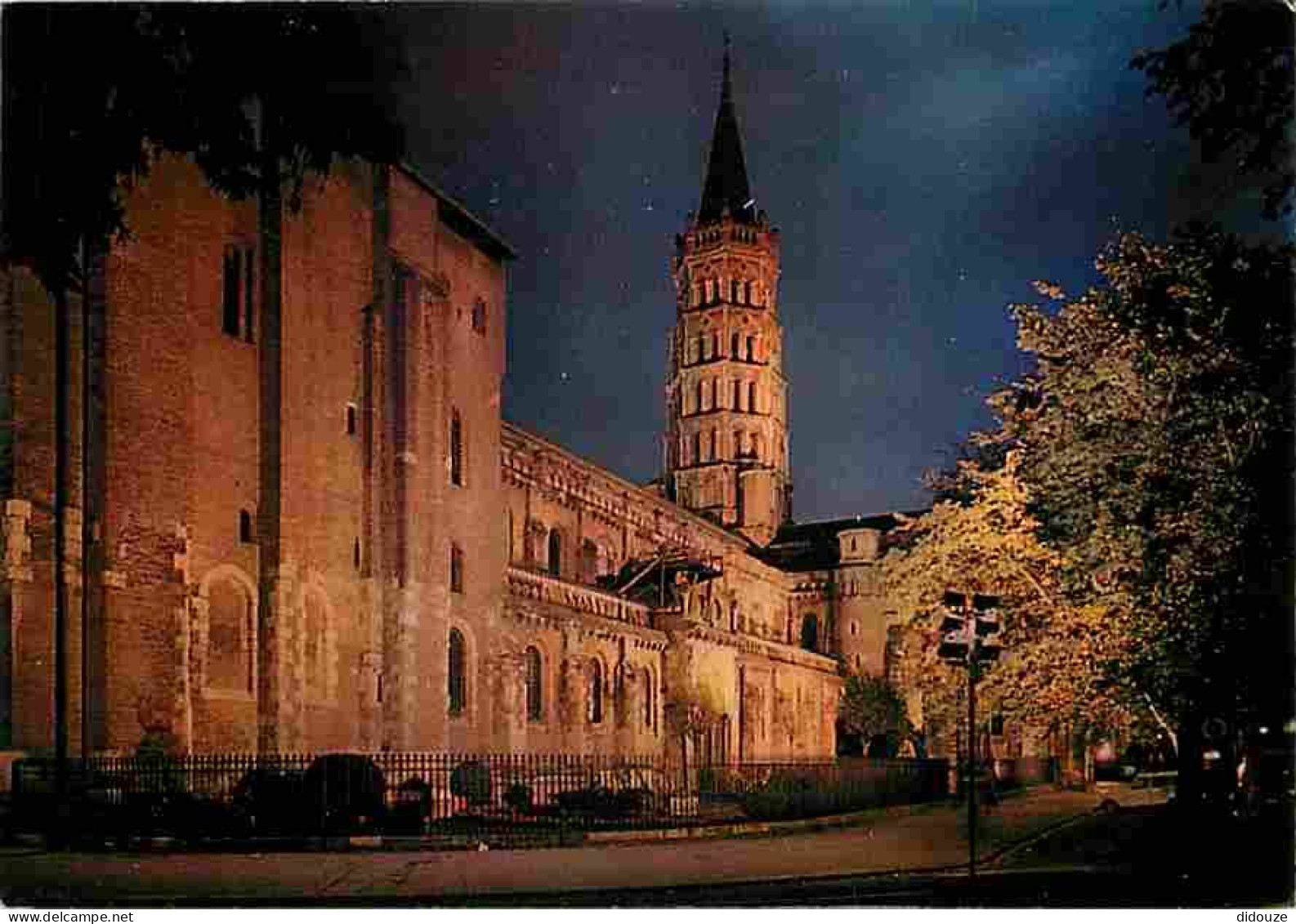 31 - Toulouse - Basilique Saint Sernin La Nuit - CPM - Voir Scans Recto-Verso - Toulouse