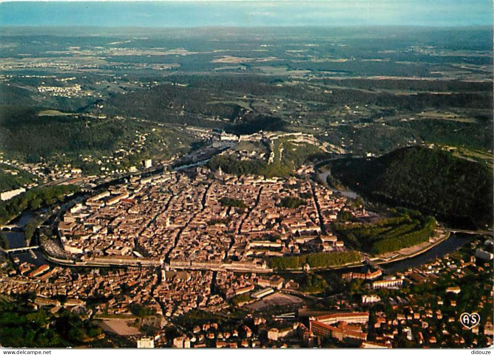 25 - Besançon - La Boucle Du Doubs - Vue Aérienne - CPM - Voir Scans Recto-Verso - Besancon