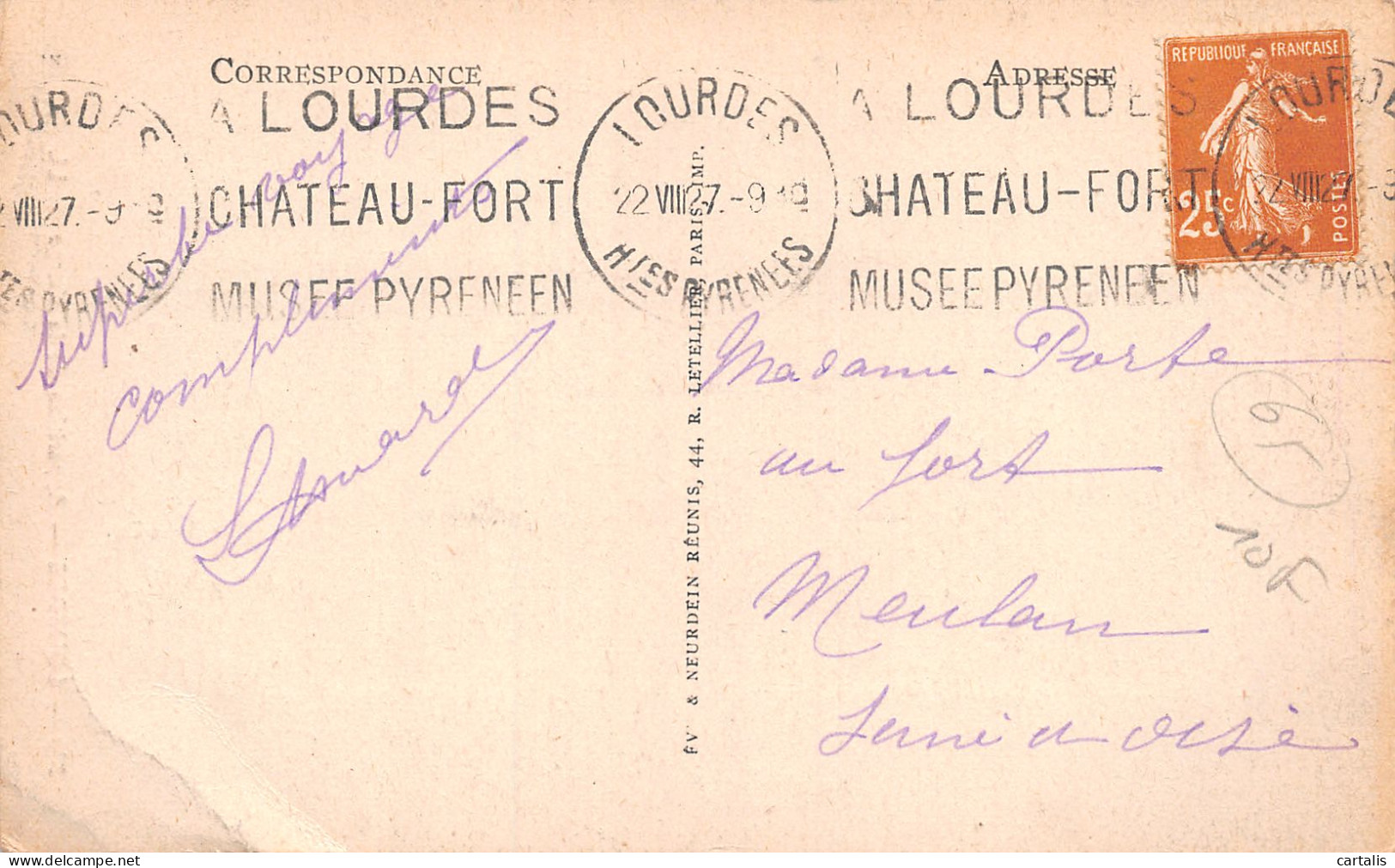 65-LOURDES-N°3804-E/0043 - Lourdes