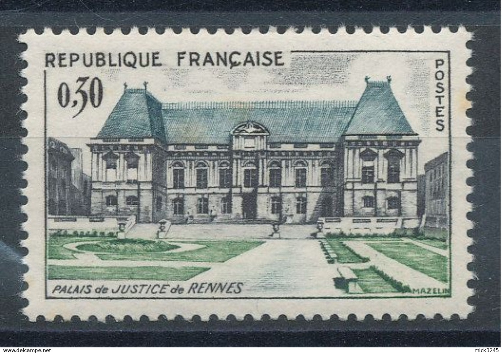 1351** Palais De Justice De Rennes - Unused Stamps