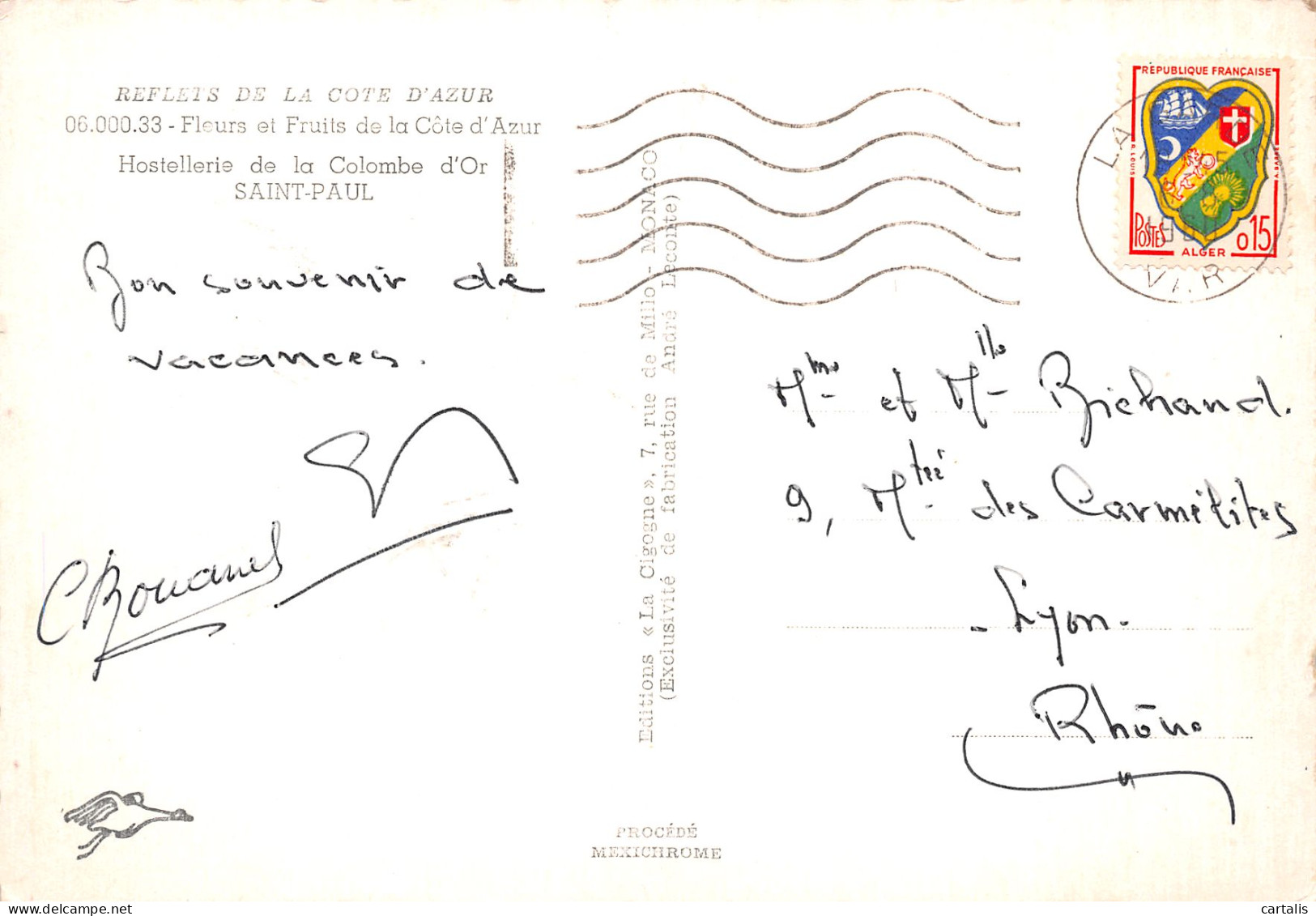 06-SAINT PAUL-N°3804-D/0109 - Airmail