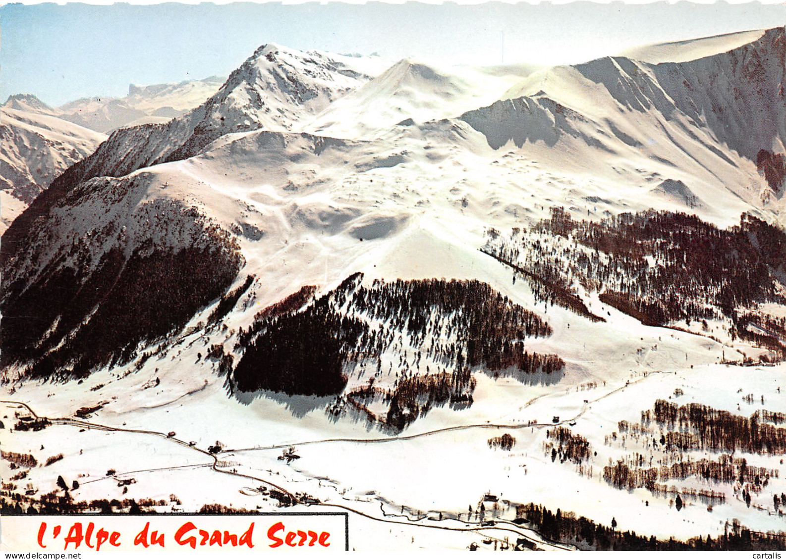 38-ALPE DU GRAND SERRE-N°3804-C/0219 - Other & Unclassified