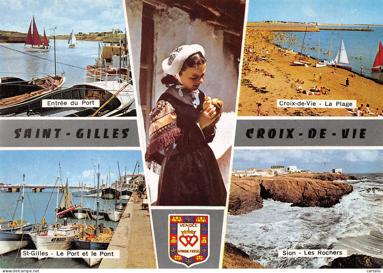 85-SAINT GILLES CROIX DE VIE-N°3804-B/0273 - Saint Gilles Croix De Vie