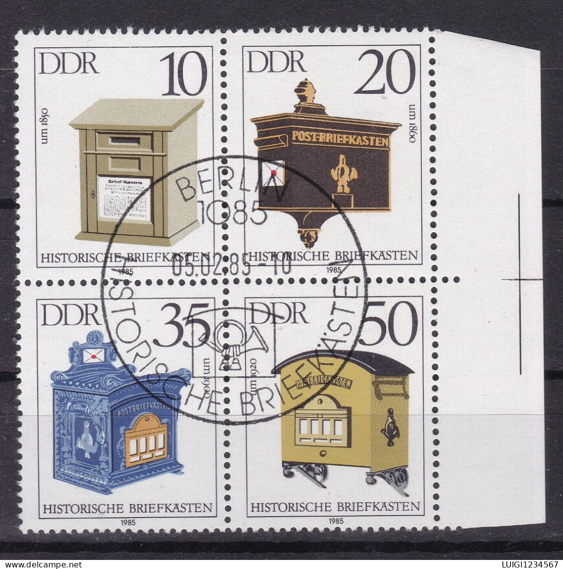 MICHEL NR 2924/2927 VIERERBLOCK - Used Stamps