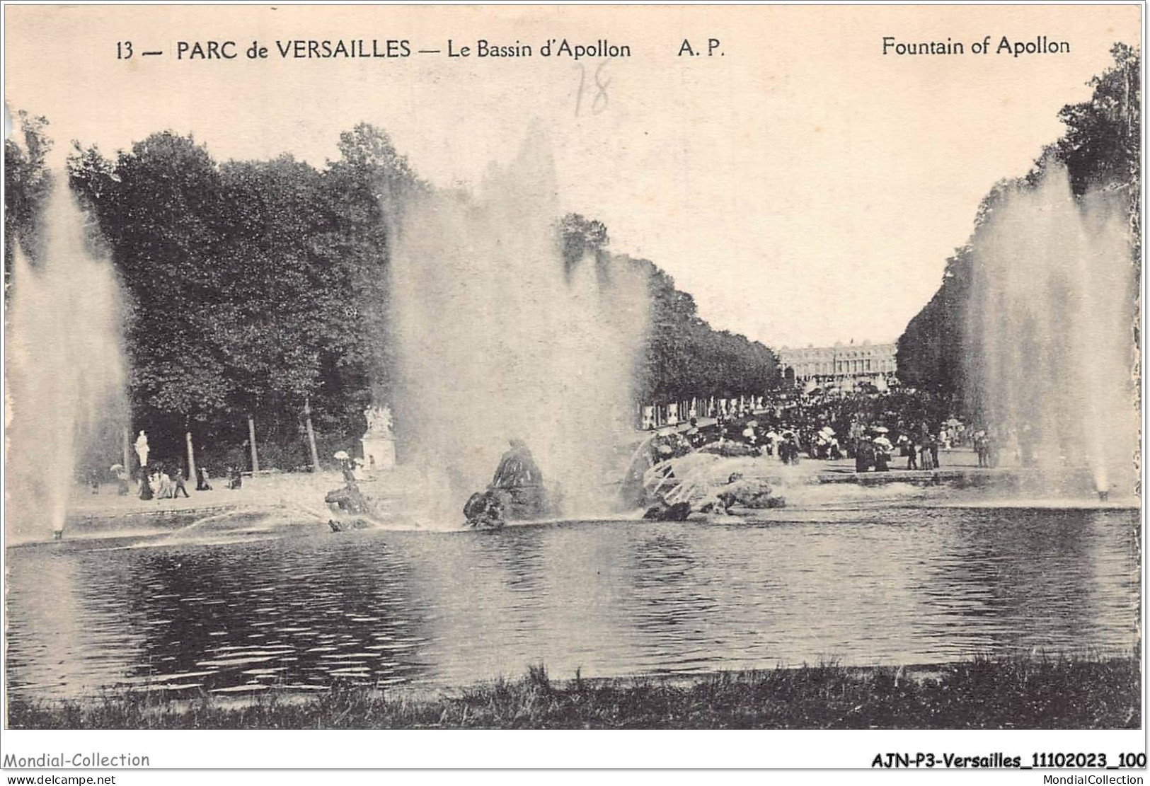 AJNP3-78-0269 - VERSAILLES - Parc De Versailles - Le Bassin D'apollon - Versailles