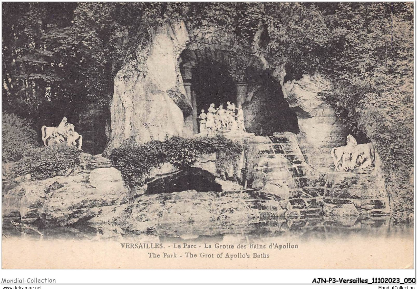 AJNP3-78-0244 - VERSAILLES - Le Parc - La Grotte Des Bains D'apollon - Versailles