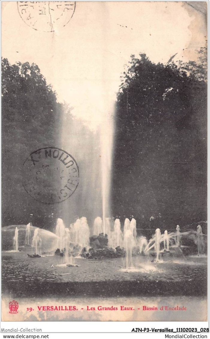 AJNP3-78-0233 - VERSAILLES - Les Grandes Eaux - Bassin D'encelade - Versailles