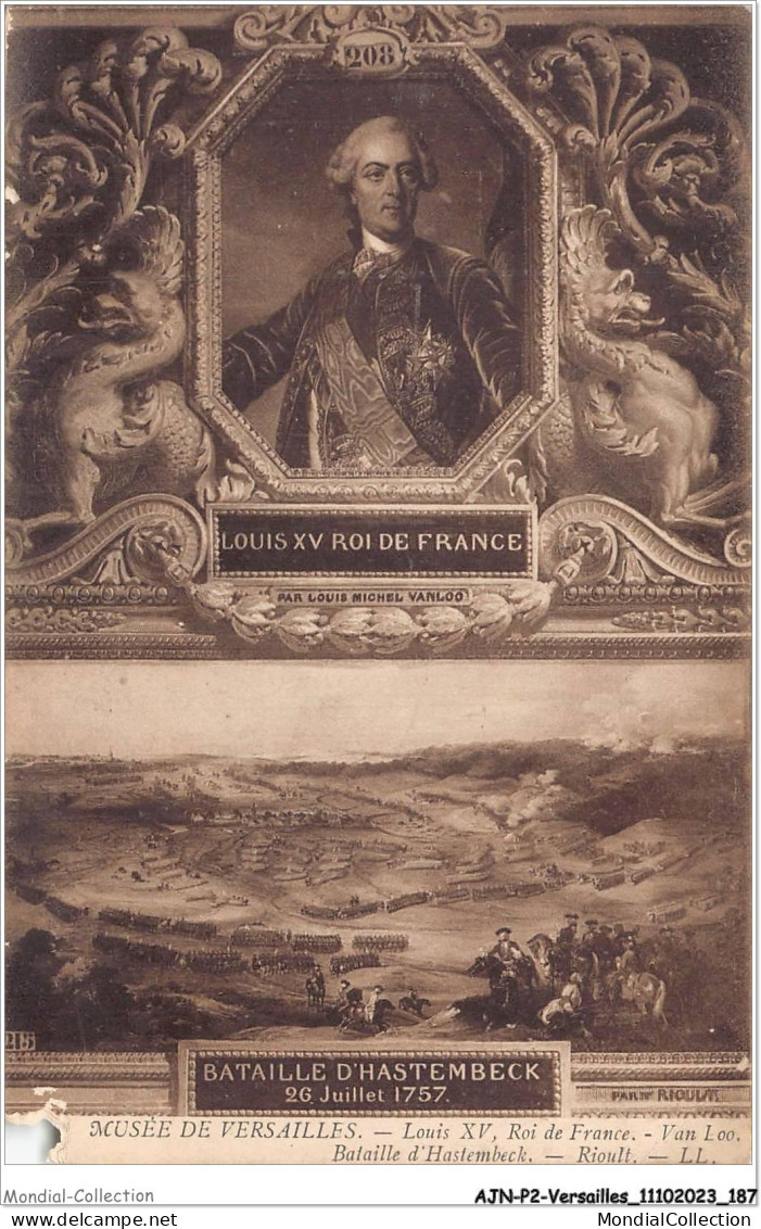 AJNP2-78-0205 - VERSAILLES - Musée De Versailles - Louis Xv - Roi De France - Versailles