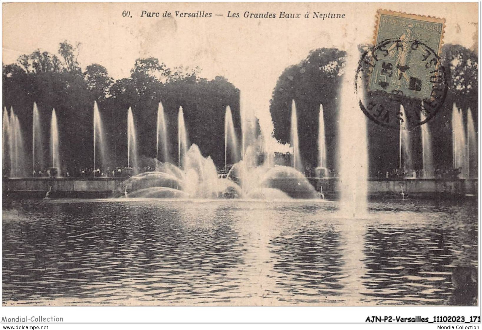 AJNP2-78-0197 - VERSAILLES - Parc De Versailles - Les Grandes Eaux à Neptune - Versailles
