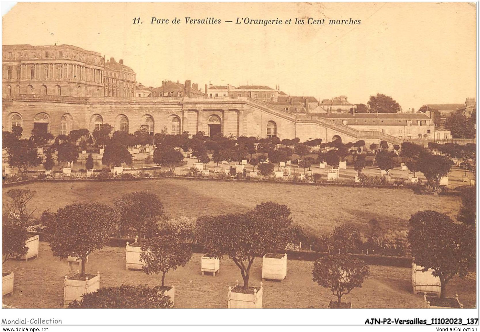 AJNP2-78-0180 - VERSAILLES - Parc De Versailles - L'orangerie Et Les Cent Marches - Versailles