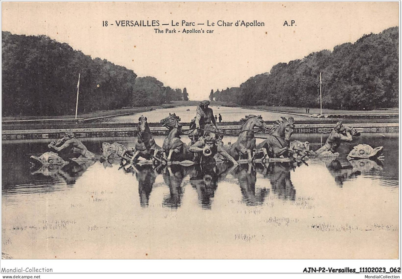 AJNP2-78-0143 - VERSAILLES - Le Parc - Le Char D'apollon - Versailles