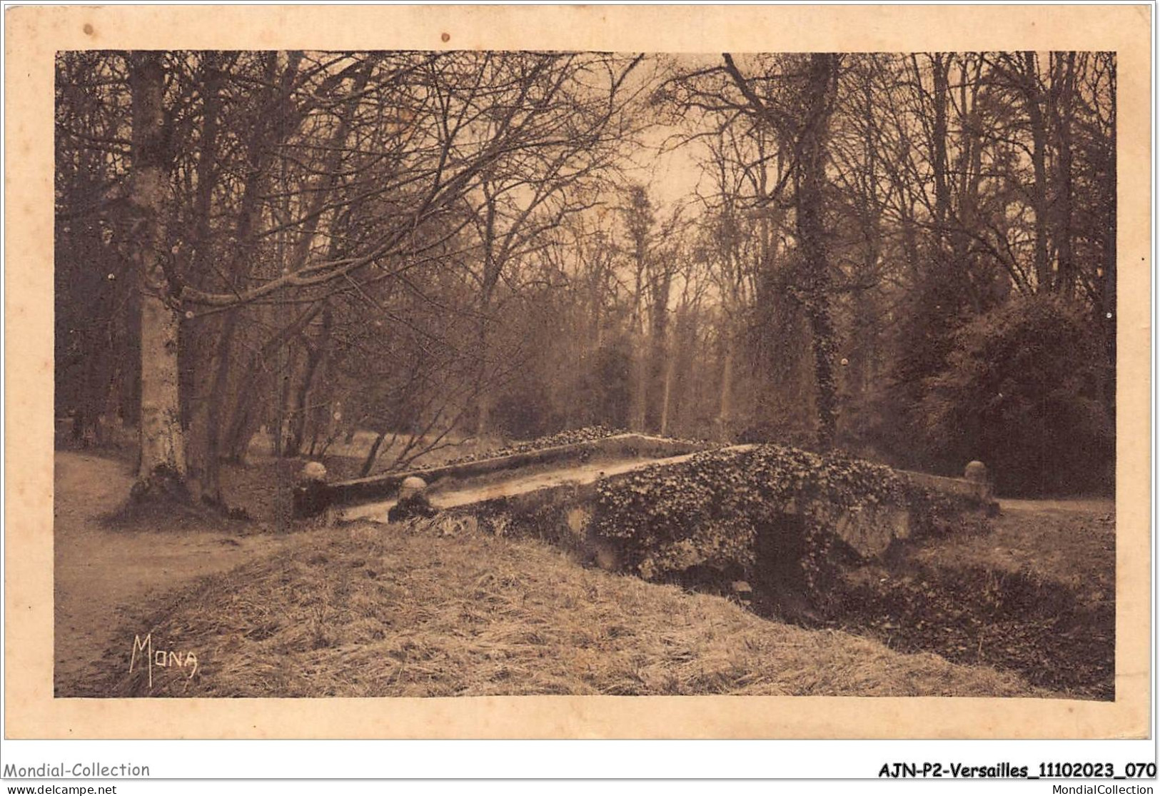 AJNP2-78-0147 - VERSAILLES - Pont Rustique à Petit Trianon - Versailles