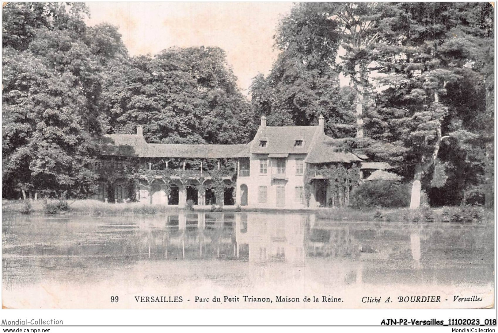AJNP2-78-0121 - VERSAILLES - Parc Du Trianon - Maison De La Reine - Versailles (Château)