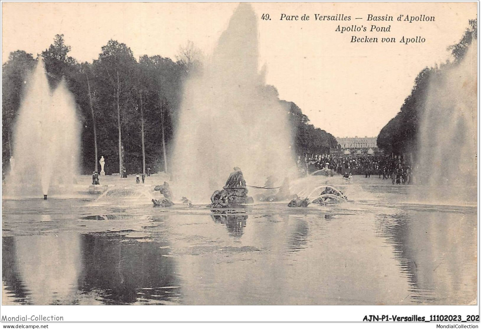 AJNP1-78-0102 - VERSAILLES - Parc De Versailles - Bassin D'apollon - Versailles