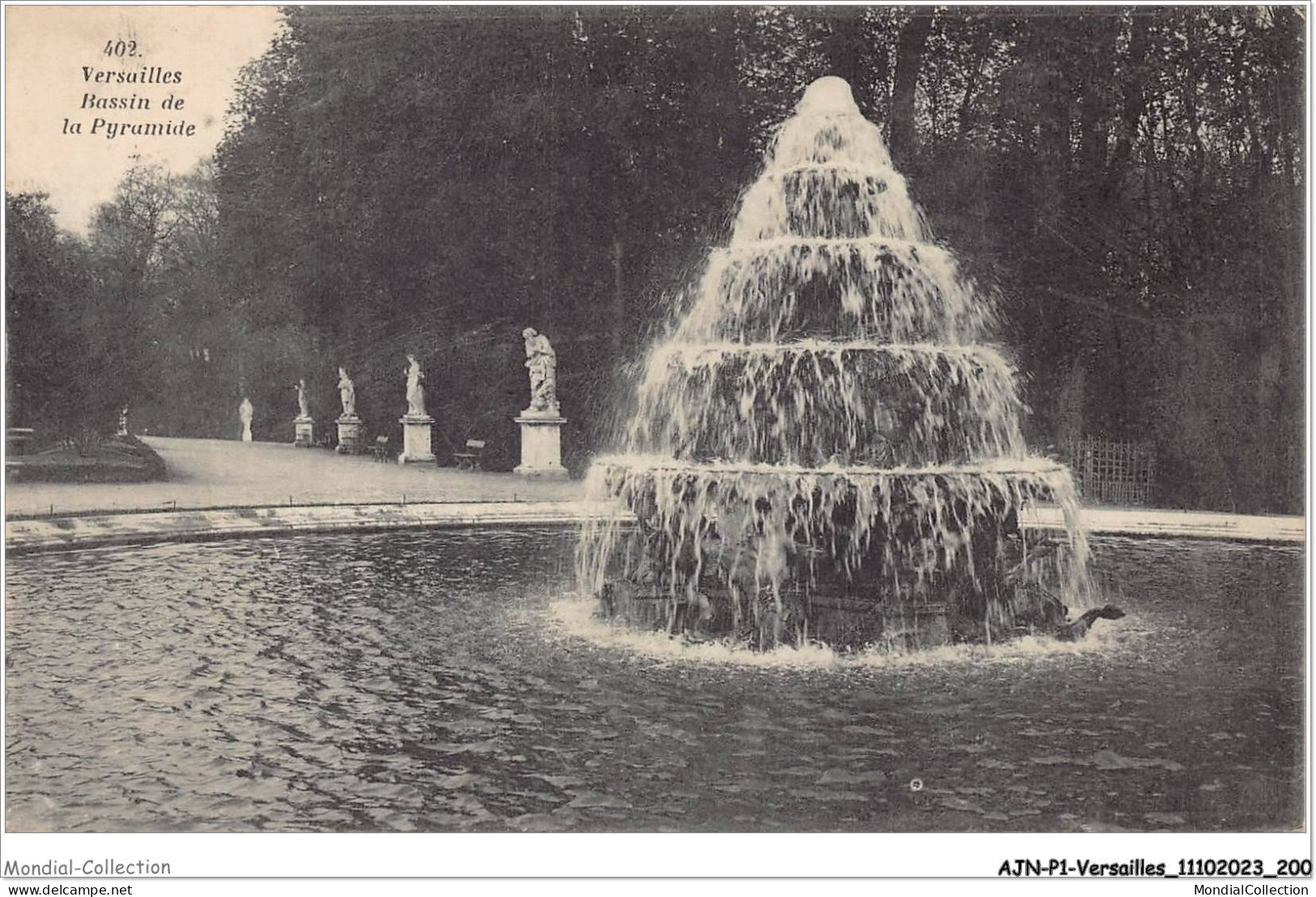 AJNP1-78-0101 - VERSAILLES - Bassin De La Pyramide - Versailles