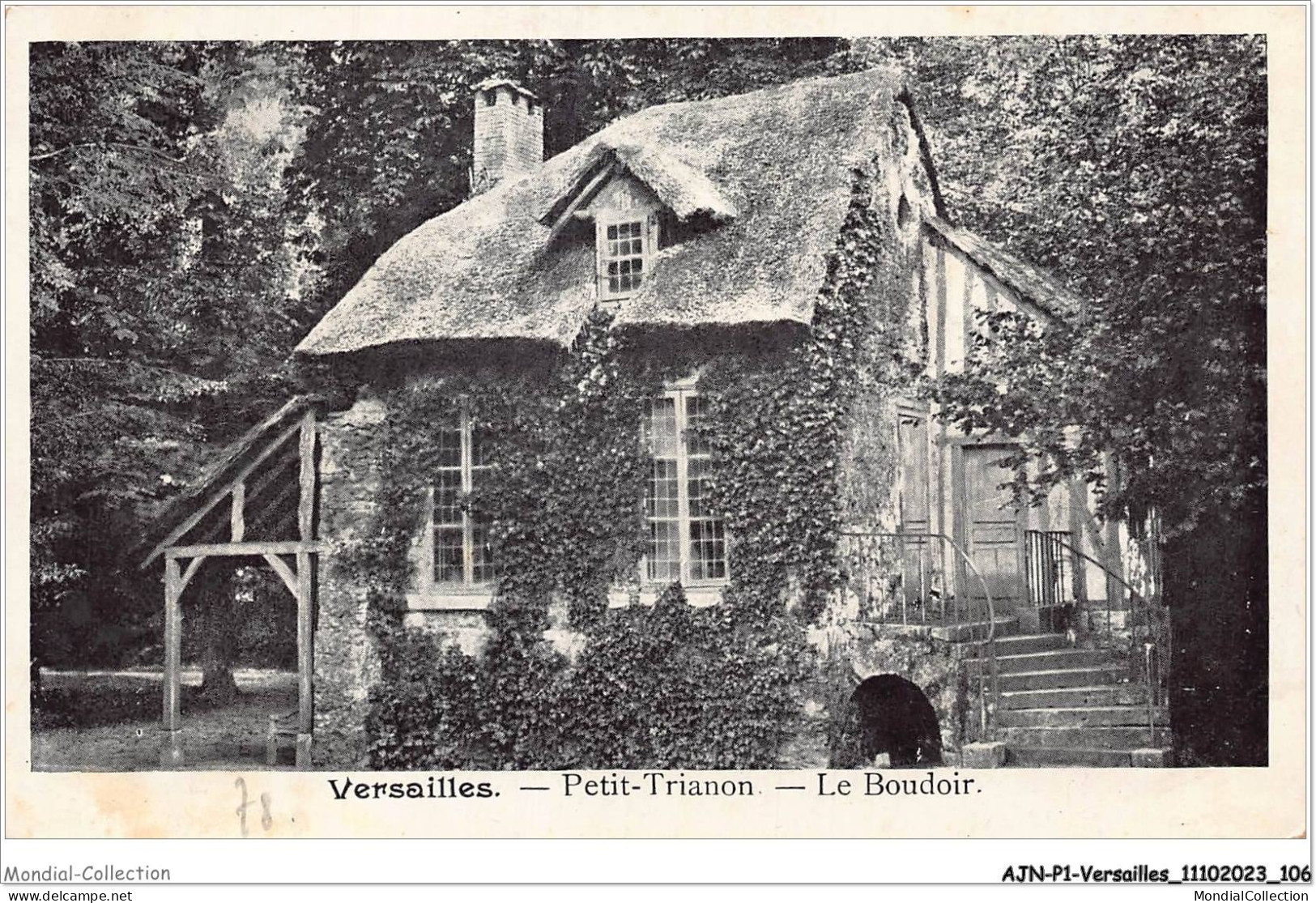 AJNP1-78-0054 - VERSAILLES - Petit Trianon - Le Boudoir - Versailles