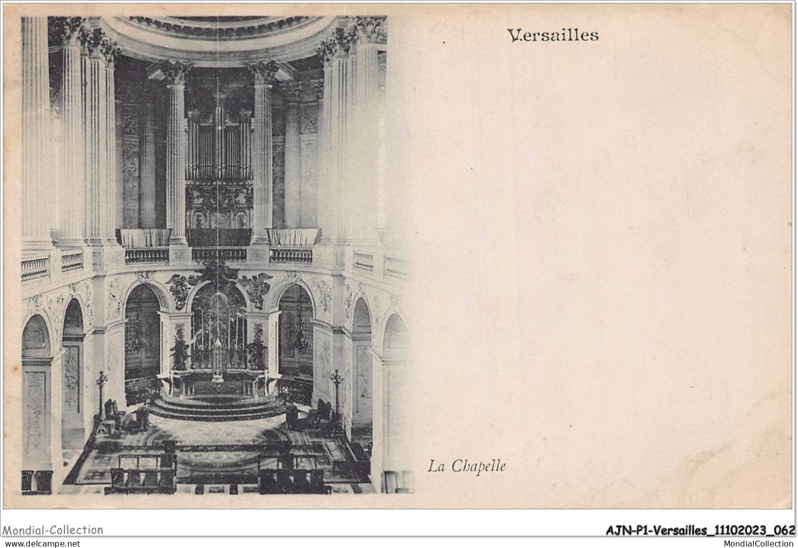 AJNP1-78-0032 - VERSAILLES - La Chapelle - Versailles