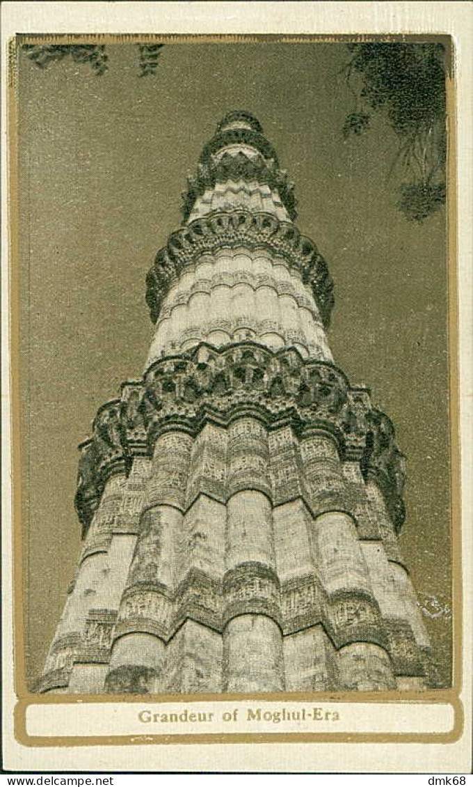 INDIA - GRANDEUR OF MUGHAL-ERA  - QUTUB-MINAR DELHI -  1930s (18380) - Inde