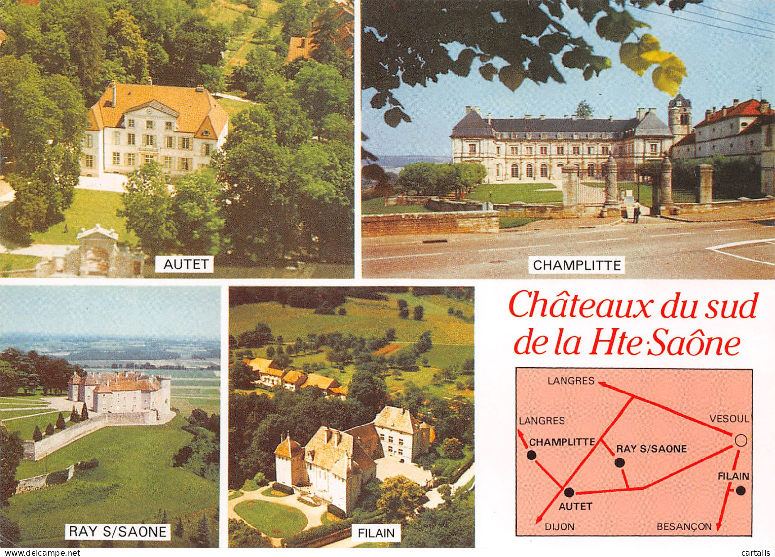 70-CHATEAU DU SUD DE LA HAUTE SAONE-N°3805-B/0235 - Autres & Non Classés