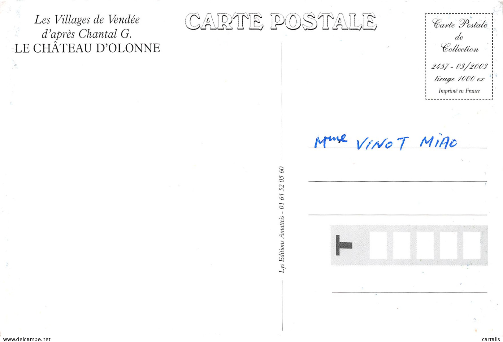 85-CHATEAU D OLONNE-N°3805-B/0059 - Altri & Non Classificati