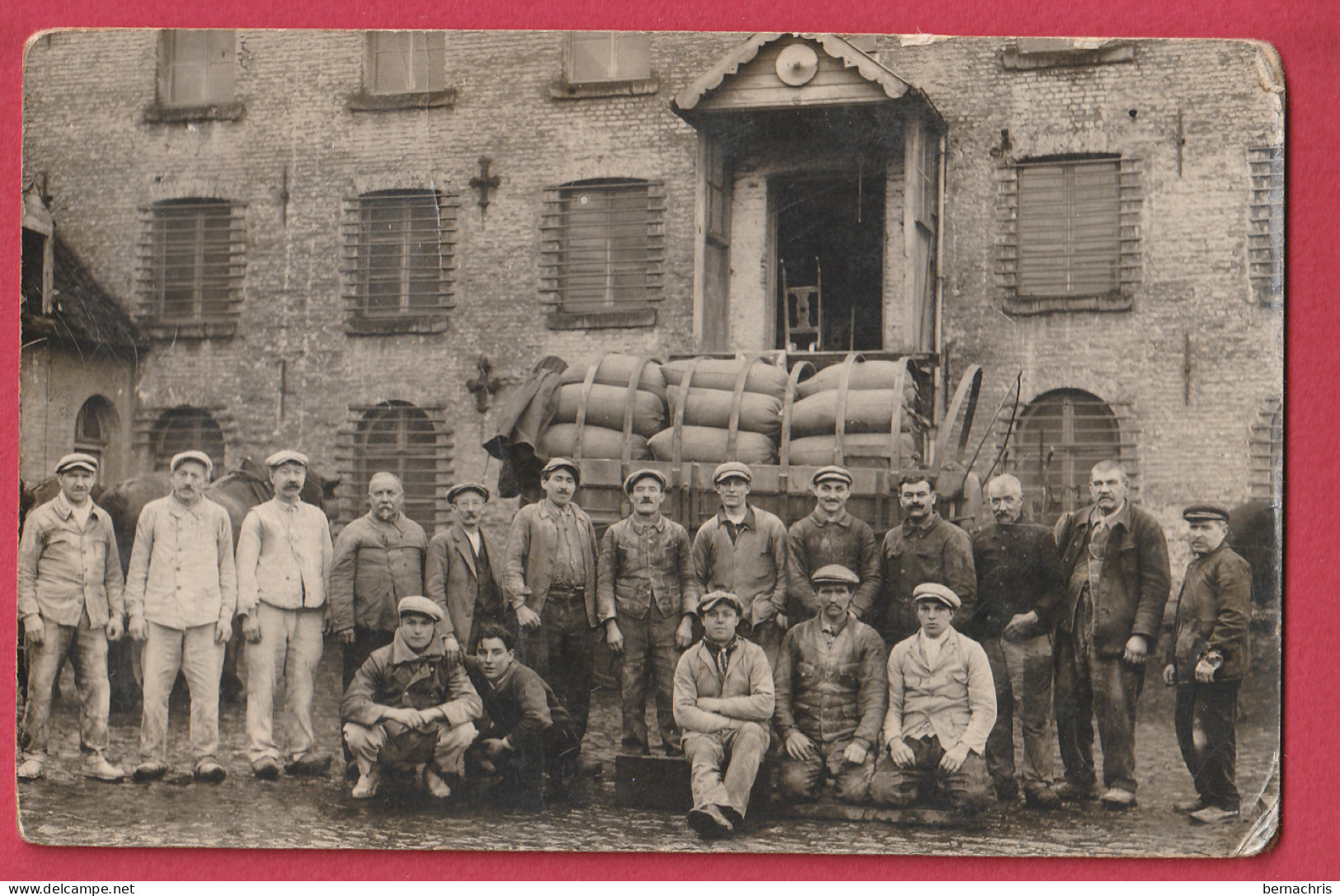 Carte Photo Denain  Moulin Risbourg - Denain